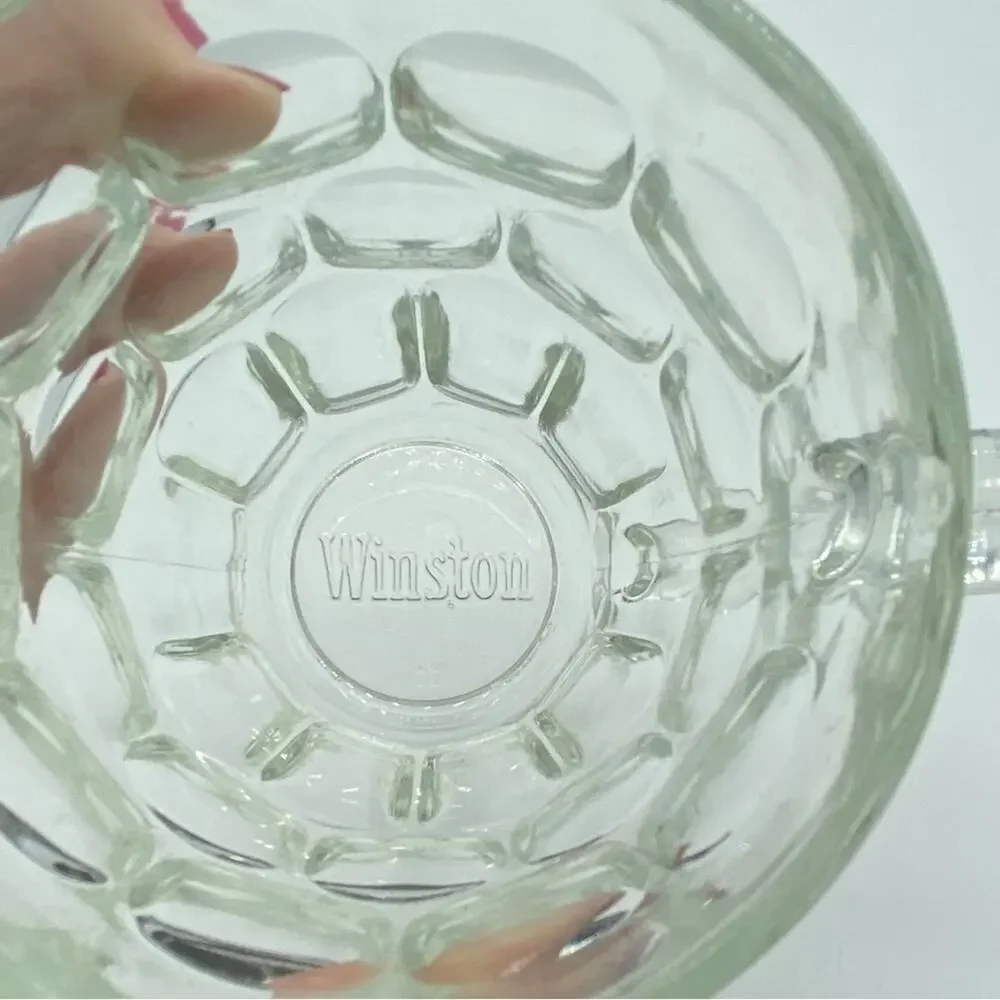Winston 1980’s cigarette brand Beer Mug